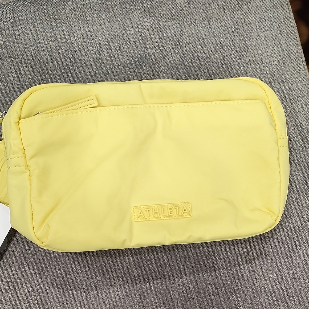 Athleta Sunny Yellow Crossbody Bag - Picture 2 of 10